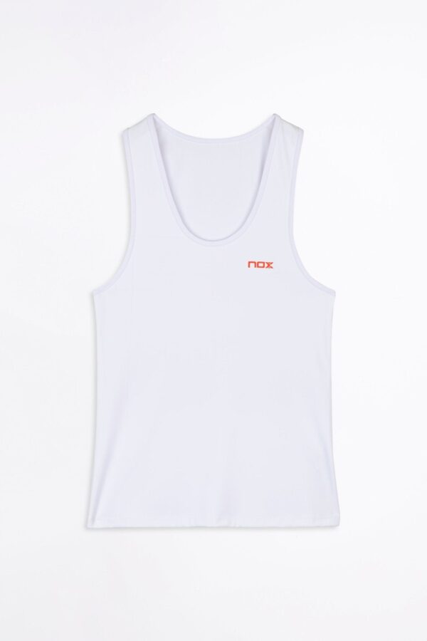 Camiseta Tirantes Mujer Team Fit White