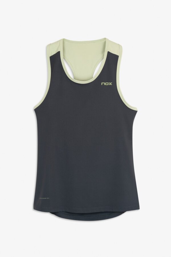 Camiseta Tirantes Mujer Pro Charcoal Grey