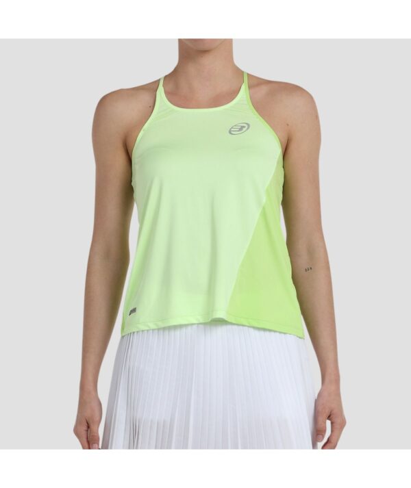 Camiseta Bullpadel Bines Amarillo Fluor
