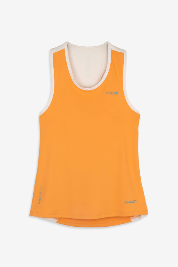 Camiseta Tirantes Mujer Pro Mock Orange Degraded