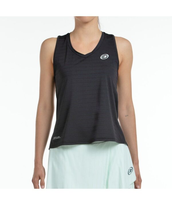 Camiseta Bullpadel Adies Negro Bicolor