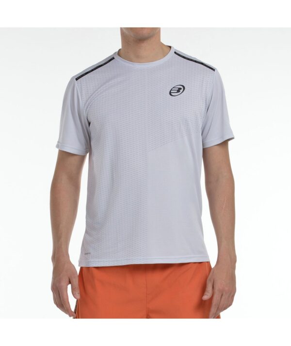 Camiseta Bullpadel Mesia Gris Perla