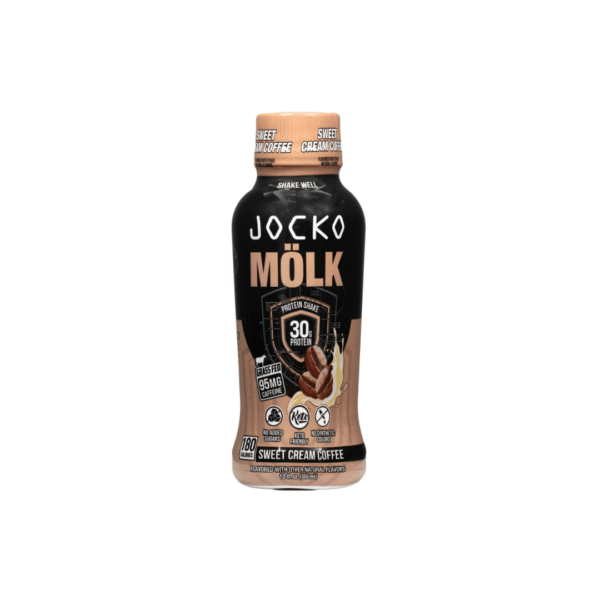 Jocko Mölk Sweet Cream Coffee RTD Protein Shake 12pk (12oz)
