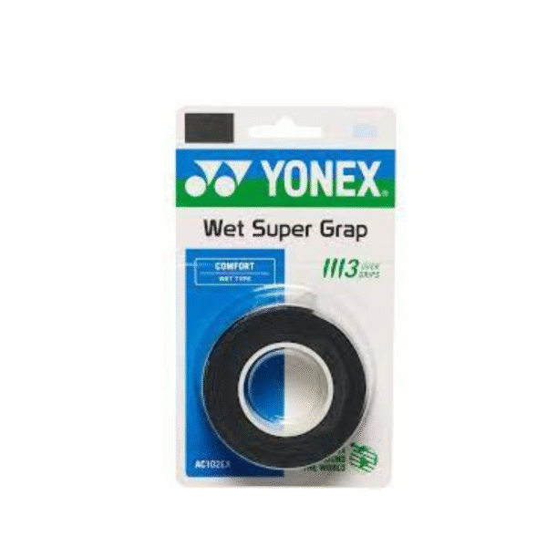 Overgrip Yonex Supergrap 3 Vueltas Negro