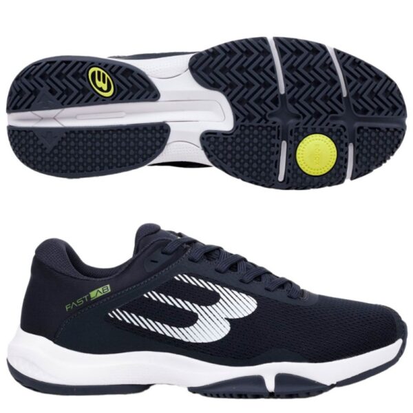 Zapatillas Bullpadel Hybrid Fly 25V Azul Marino