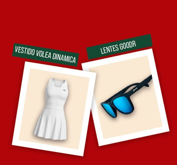 Vestido Volea + Lentes Goodr
